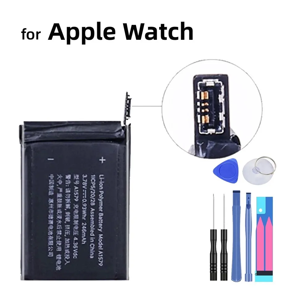 Сменный аккумулятор для iWatch 1 2 3 4 5 44 мм 42 мм, батарея для Apple Watch серии S1 S2 S3 GPS LTE S4 S5 38 мм 40 мм
Сменный аккумулятор для iWatch 1 2 3 4 5 44 мм 42 мм, батарея для Apple Watch серии S1 S2 S3 GPS LTE S4 S5 38 мм 40 мм