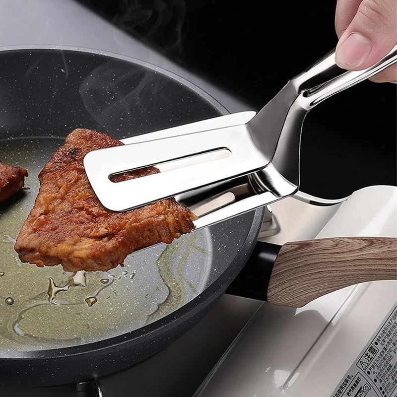 Stainless steel pizza steak clip grilled fish spatula durable kitchen tools cooking accessories
Stainless steel pizza steak clip grilled fish spatula durable kitchen tools cooking accessories
