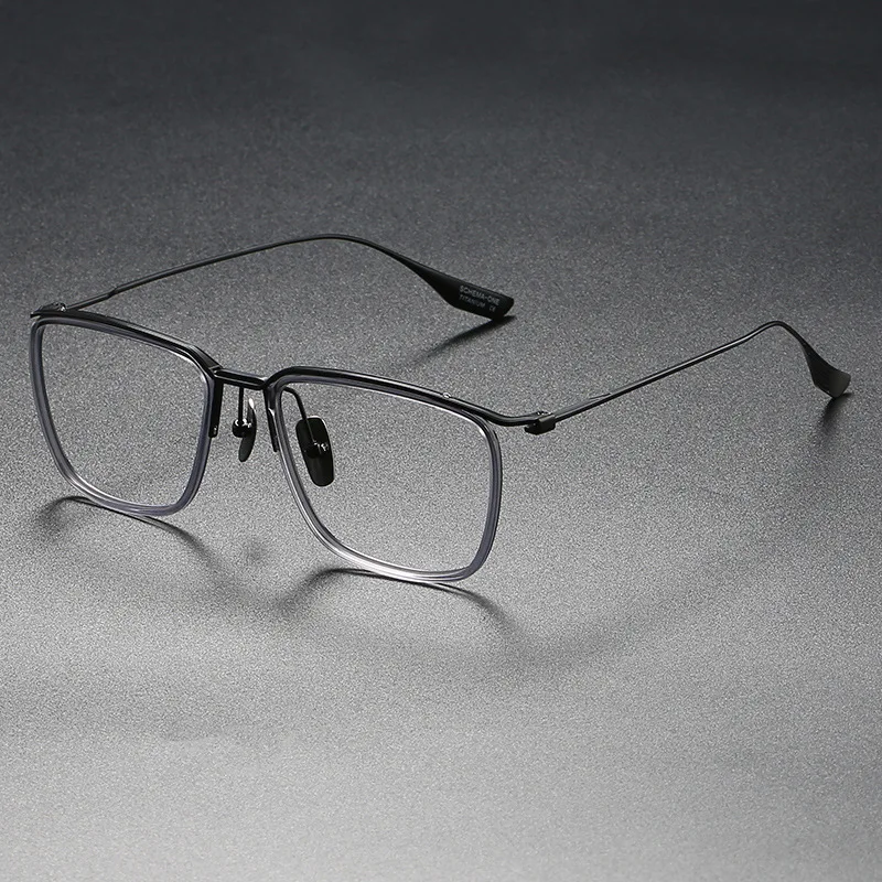 Pure Titanium Prescription Glasses Frame Men Classical Big Square Personality Design Optical Eyeglasses Women Eyewear Oclus 106
Pure Titanium Prescription Glasses Frame Men Classical Big Square Personality Design Optical Eyeglasses Women Eyewear Oclus 106