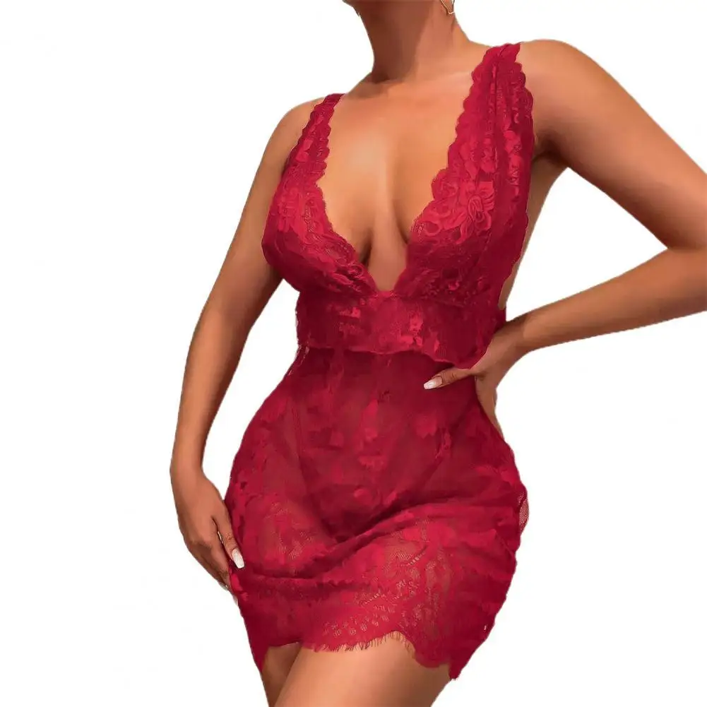 Two Piece Fashion Mesh Floral Lace Sexy Chemise S to XL Lady Sleepwear Lightweight for Wife
Two Piece Fashion Mesh Floral Lace Sexy Chemise S to XL Lady Sleepwear Lightweight for Wife