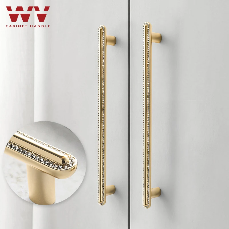 WV Black High Quality Diamond Cabinet Handle Luxurious Gold Pulls Wardrobe Door Knobs Zinc Alloy Household Furniture Hardware
WV Black High Quality Diamond Cabinet Handle Luxurious Gold Pulls Wardrobe Door Knobs Zinc Alloy Household Furniture Hardware