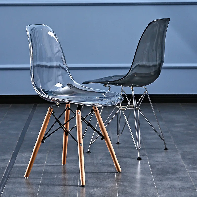 Assembly Dining Chair Modern Simple Household Back Nordic Chair Transparent Plastic Cosmetic Nai Shop Chair Indoor Furniture
Assembly Dining Chair Modern Simple Household Back Nordic Chair Transparent Plastic Cosmetic Nai Shop Chair Indoor Furniture