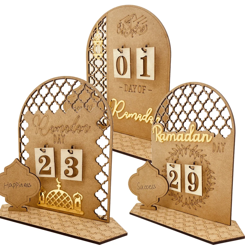 2023 Ramadan Day Countdown Calendar Wooden Ramadan Calendar DIY Eid Mubarak Ornament Muslim Eid Home Party Table Decoration
2023 Ramadan Day Countdown Calendar Wooden Ramadan Calendar DIY Eid Mubarak Ornament Muslim Eid Home Party Table Decoration