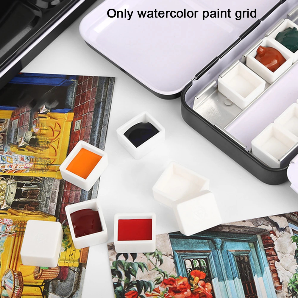 Drawing Empty Half White Grid Accessories Durable Artists Palette Student Beginner Mini Case Art Supplies Watercolor Paint Pan
Drawing Empty Half White Grid Accessories Durable Artists Palette Student Beginner Mini Case Art Supplies Watercolor Paint Pan