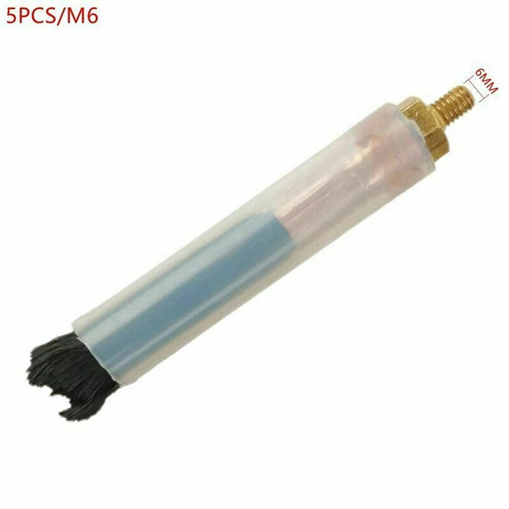 5Pcs M6 Welding Bead Brush Head For Tig Mig Cleaning Weld Seam Cleaning Polishing Polisher Cleaner Machine 80mm
5Pcs M6 Welding Bead Brush Head For Tig Mig Cleaning Weld Seam Cleaning Polishing Polisher Cleaner Machine 80mm