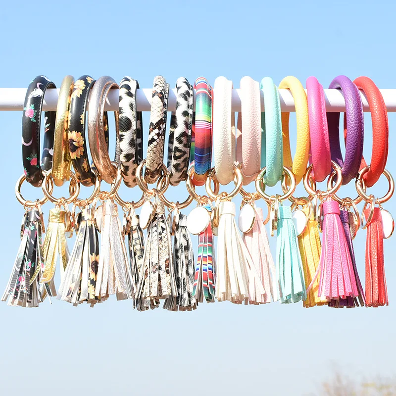 Wholesale Ladies Bracelet Key Bracelet Creative Bracelet Keychain PU Tassel Pendant Pendant Wholesale
Wholesale Ladies Bracelet Key Bracelet Creative Bracelet Keychain PU Tassel Pendant Pendant Wholesale