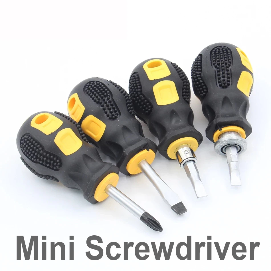 Mini screwdriver Short Distance Screwdriver CR-V Phillips and Slotted Screw Driver Mini Dual Purpose Scalable Screwdrivers
Mini screwdriver Short Distance Screwdriver CR-V Phillips and Slotted Screw Driver Mini Dual Purpose Scalable Screwdrivers