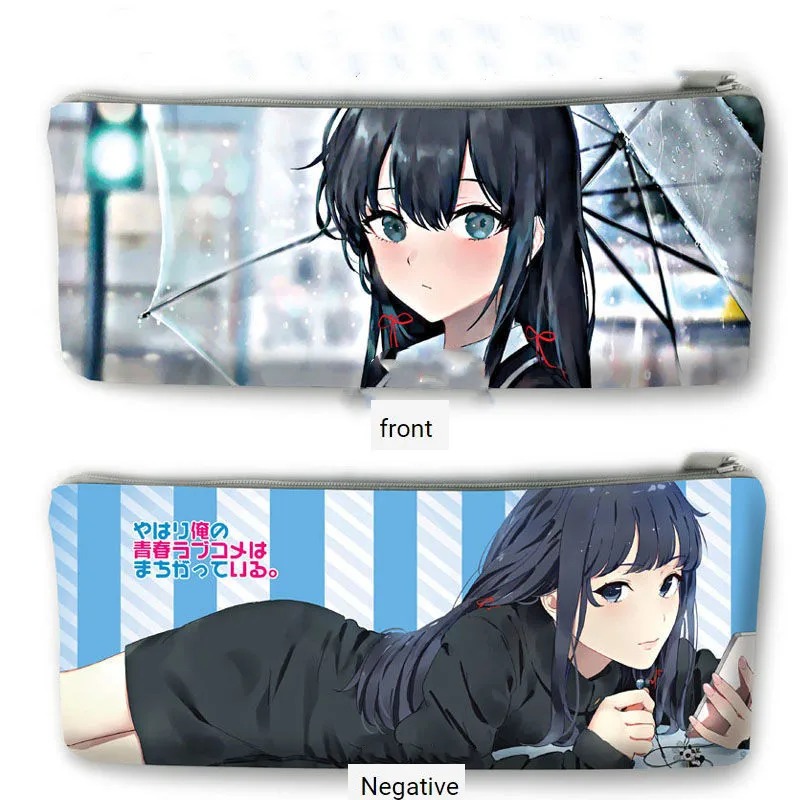 Anime Pencil Bags My Teen Romantic Comedy SNAFU Pencil Cases Cute Student Kawaii Study School Supplies Office Yukinoshita Yukino
Anime Pencil Bags My Teen Romantic Comedy SNAFU Pencil Cases Cute Student Kawaii Study School Supplies Office Yukinoshita Yukino