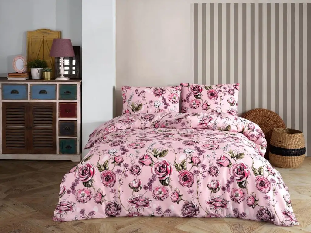 Land Of dowry Floryn Double Personality Duvet Cover Set Pink 
Land Of dowry Floryn Double Personality Duvet Cover Set Pink