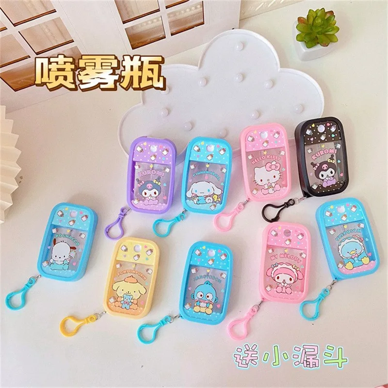 Флакон для духов Kawaii Sanrios Hello Kitty, 50 мл, аниме My Melody Kuromi, многоразовый распылитель для духов, косметические контейнеры, Подарочные игрушки
Флакон для духов Kawaii Sanrios Hello Kitty, 50 мл, аниме My Melody Kuromi, многоразовый распылитель для духов, косметические контейнеры, Подарочные игрушки