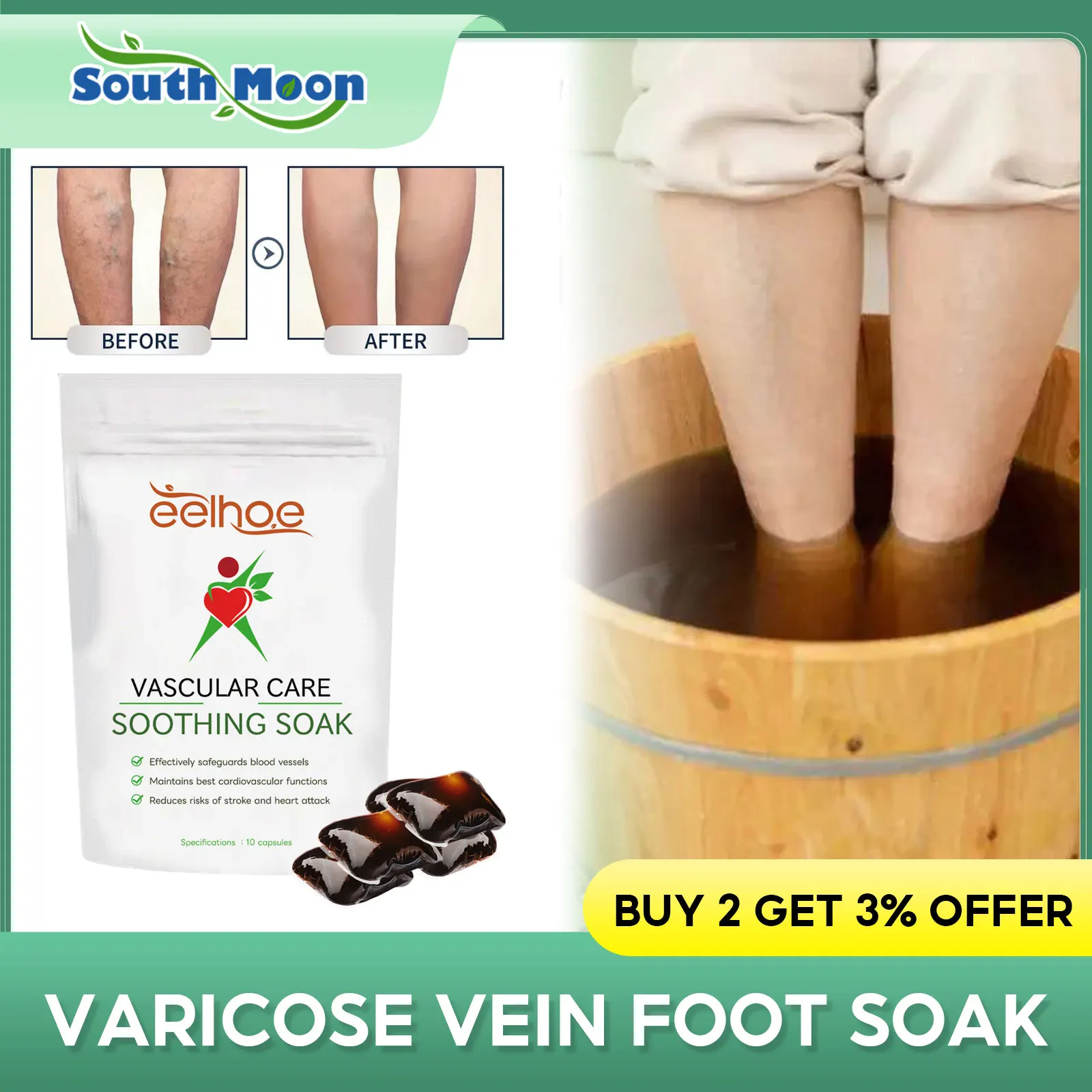 Foot Cleansing Soak Detoxification Relaxing Dehumidification Relief Fatigue Swelling Stress Phlebitis Improve Sleep Foot Bath
Foot Cleansing Soak Detoxification Relaxing Dehumidification Relief Fatigue Swelling Stress Phlebitis Improve Sleep Foot Bath