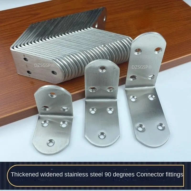 1pcs Brace Corner Stand Supporting Furniture Connector Stainless Steel Angle Corner Brackets Fasteners Hardware
1pcs Brace Corner Stand Supporting Furniture Connector Stainless Steel Angle Corner Brackets Fasteners Hardware