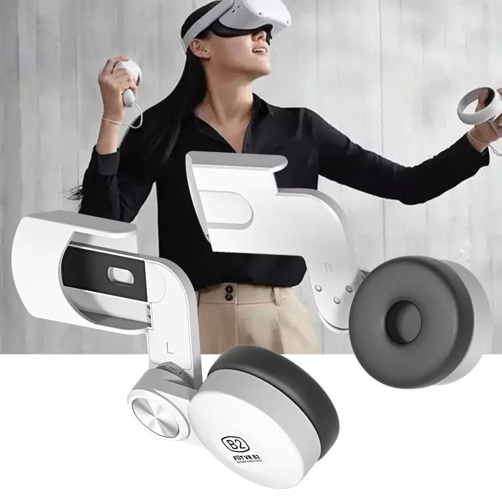 NEW2023 1 Pair B2 Ear Muffs Noise Reduction Enhanced Sound VR Headset Sound Strap Headphone Accessories for Oculus Quest 2
NEW2023 1 Pair B2 Ear Muffs Noise Reduction Enhanced Sound VR Headset Sound Strap Headphone Accessories for Oculus Quest 2