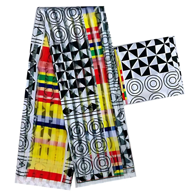 wholesale african fabric organza silk material 4+2yards satin silk farbics for women dress
wholesale african fabric organza silk material 4+2yards satin silk farbics for women dress