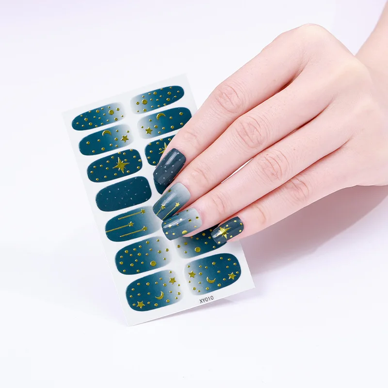 5PCS Nail Stickers Full Wraps Nail Polish Strips Self-Adhesive DIY Self-Adhesive Gel Nail Art Decals Creative Nail Art Sticker
5PCS Nail Stickers Full Wraps Nail Polish Strips Self-Adhesive DIY Self-Adhesive Gel Nail Art Decals Creative Nail Art Sticker