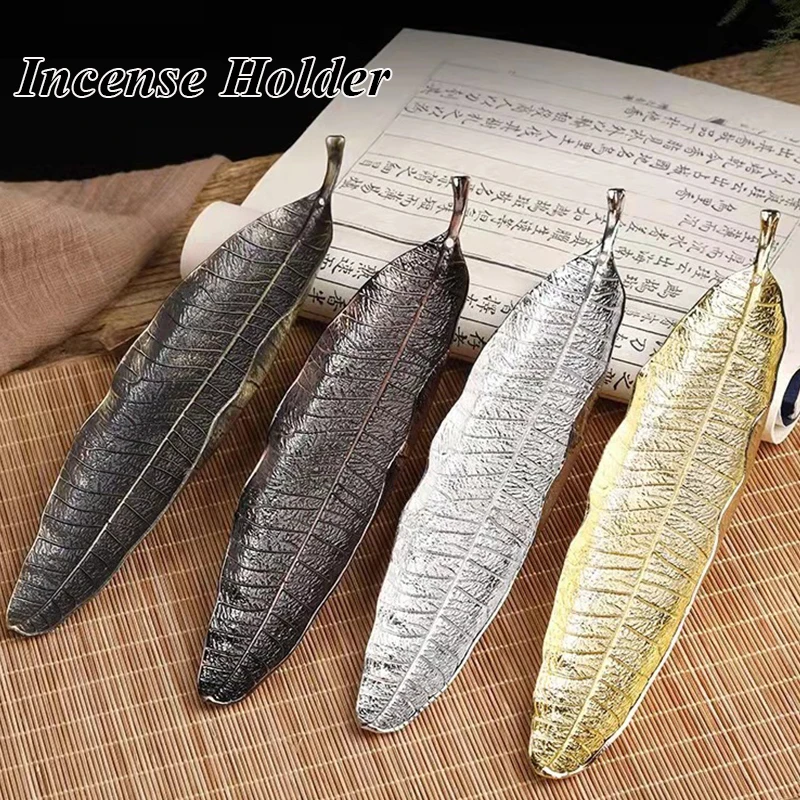 Incense Holder Ash Antique Bodhi Leaf Incense Stick Retro Alloy Durable Incense Plate Holder Creative Ornaments Decorations 1 Pc
Incense Holder Ash Antique Bodhi Leaf Incense Stick Retro Alloy Durable Incense Plate Holder Creative Ornaments Decorations 1 Pc