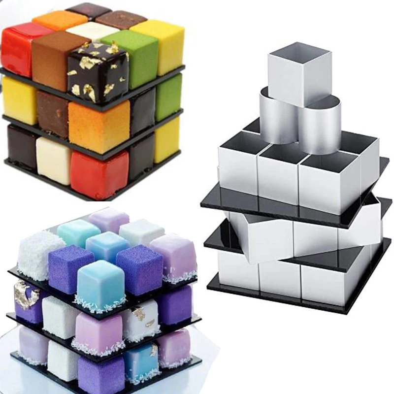 Форма для торта из нержавеющей стали, кубическая форма для торта, искусственные принадлежности для украшения тортов, инструменты для торта, форма для помадки
Форма для торта из нержавеющей стали, кубическая форма для торта, искусственные принадлежности для украшения тортов, инструменты для торта, форма для помадки