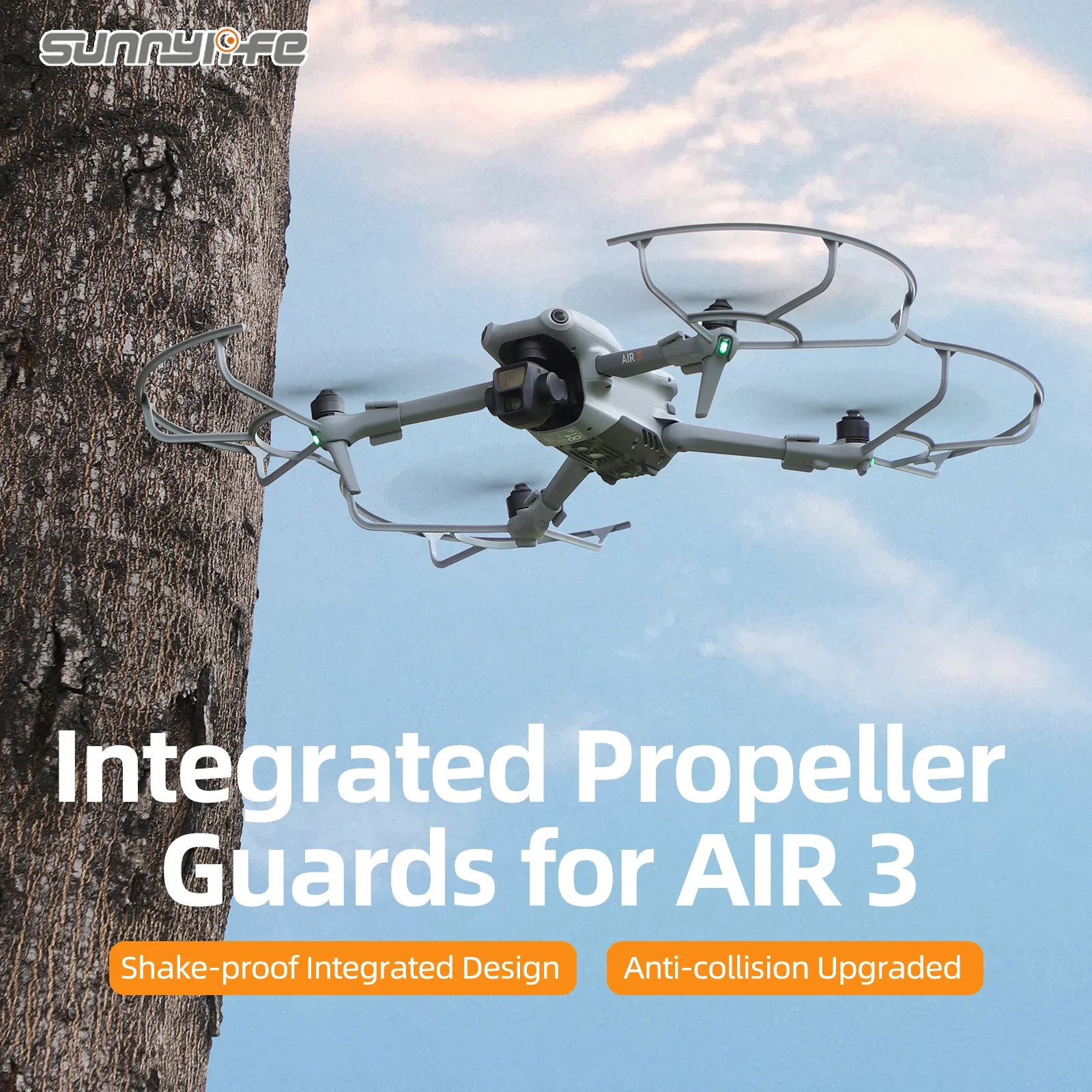 Sunnylife KC680 Propellers Guard Protector Integrated Shielding Rings Quick Release Anti-Collision Props Safe Ring for AIR 3
Sunnylife KC680 Propellers Guard Protector Integrated Shielding Rings Quick Release Anti-Collision Props Safe Ring for AIR 3