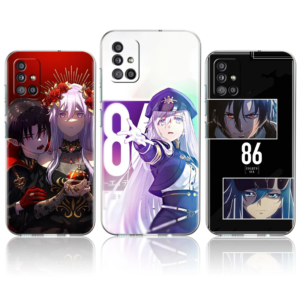 86 Eighty Six Anime Transparent Soft Cover for Samsung Galaxy A13 A22 A52S A52 A72 A51 A71 A41 A31 A21 A11 A01 5G Phone Case TPU
86 Eighty Six Anime Transparent Soft Cover for Samsung Galaxy A13 A22 A52S A52 A72 A51 A71 A41 A31 A21 A11 A01 5G Phone Case TPU