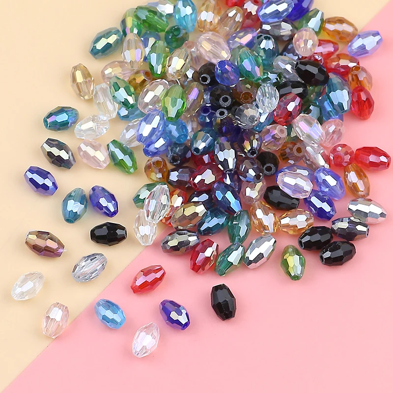 High-grade exquisite Austrian oval crystal bead 6x8 mm 50pcs crystal glass pine bead jewelry DIY bracelet necklace
High-grade exquisite Austrian oval crystal bead 6x8 mm 50pcs crystal glass pine bead jewelry DIY bracelet necklace