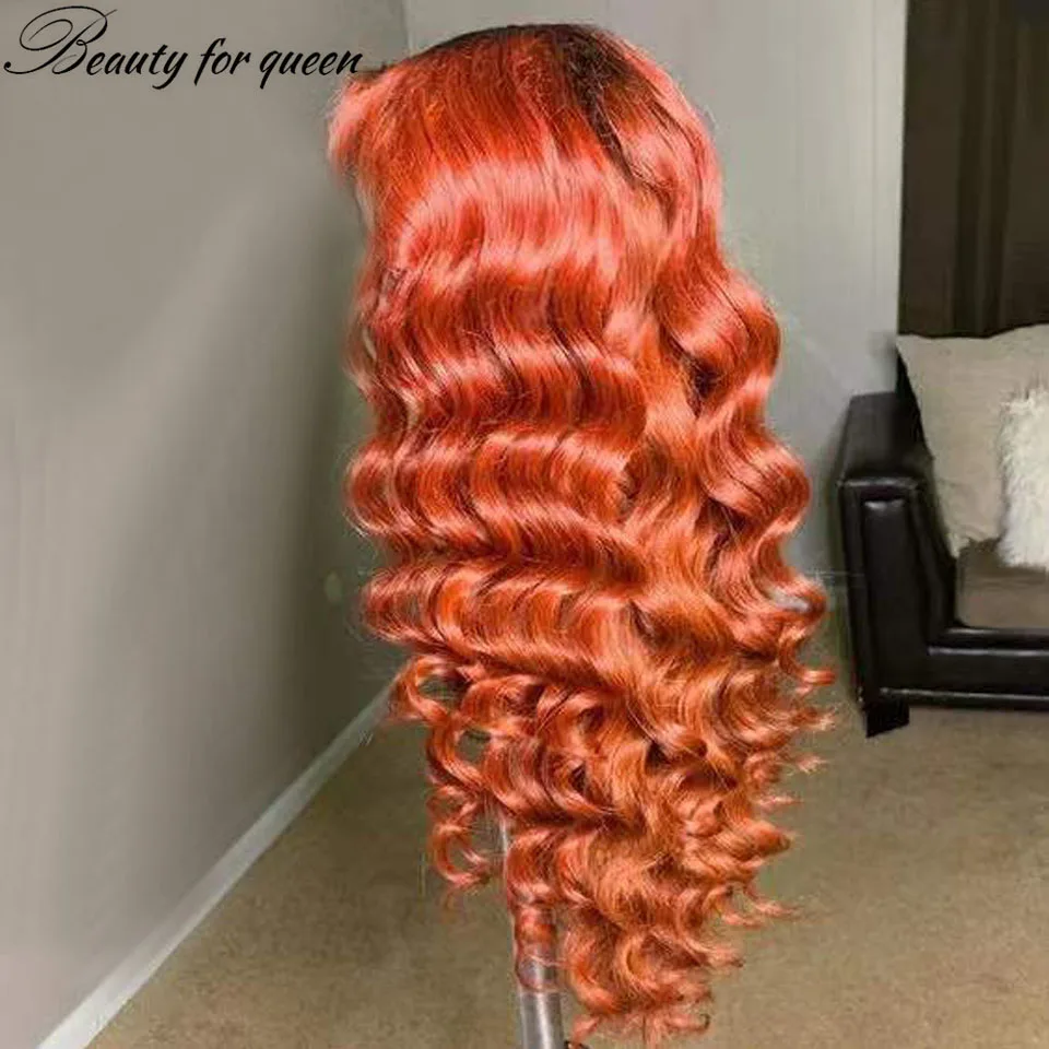 1B Ginger Lace Front Human Hair Wigs HD 13x4 Lace Frontal Wigs For Women Loose Wave 150% Density Remy Brazilian Hair Pre Plucked
1B Ginger Lace Front Human Hair Wigs HD 13x4 Lace Frontal Wigs For Women Loose Wave 150% Density Remy Brazilian Hair Pre Plucked