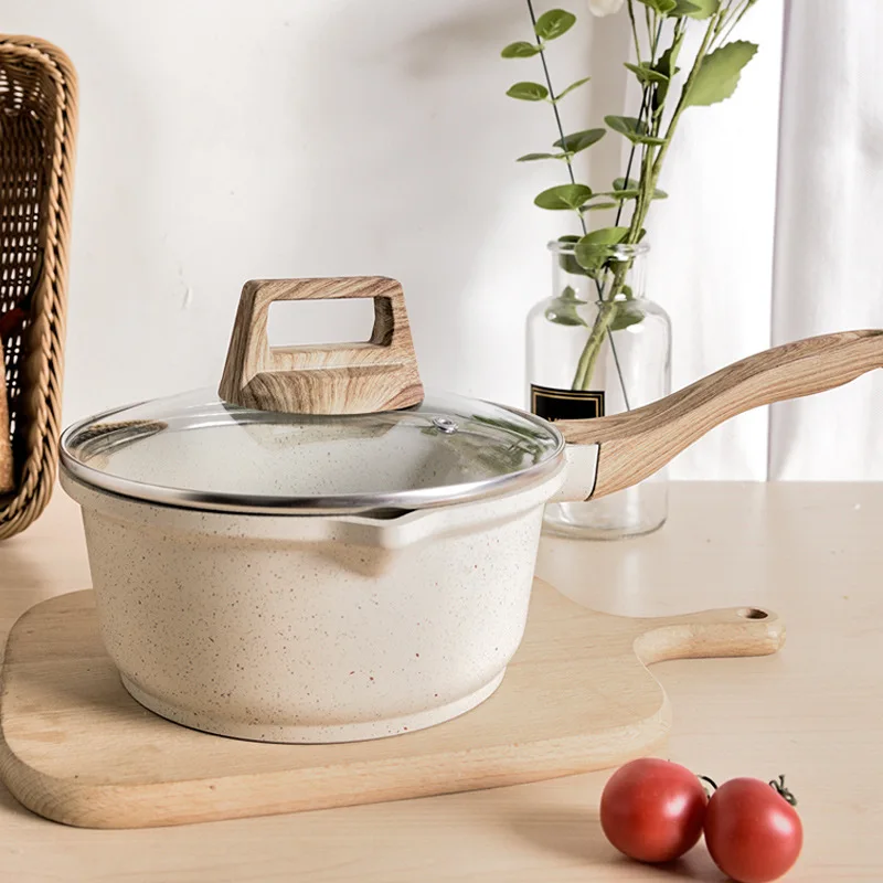 Multifunctional Complementary Food Frying and Cooking Integrated Small Milk Pot Non-stick Porridge and Instant Noodle Pot
Multifunctional Complementary Food Frying and Cooking Integrated Small Milk Pot Non-stick Porridge and Instant Noodle Pot