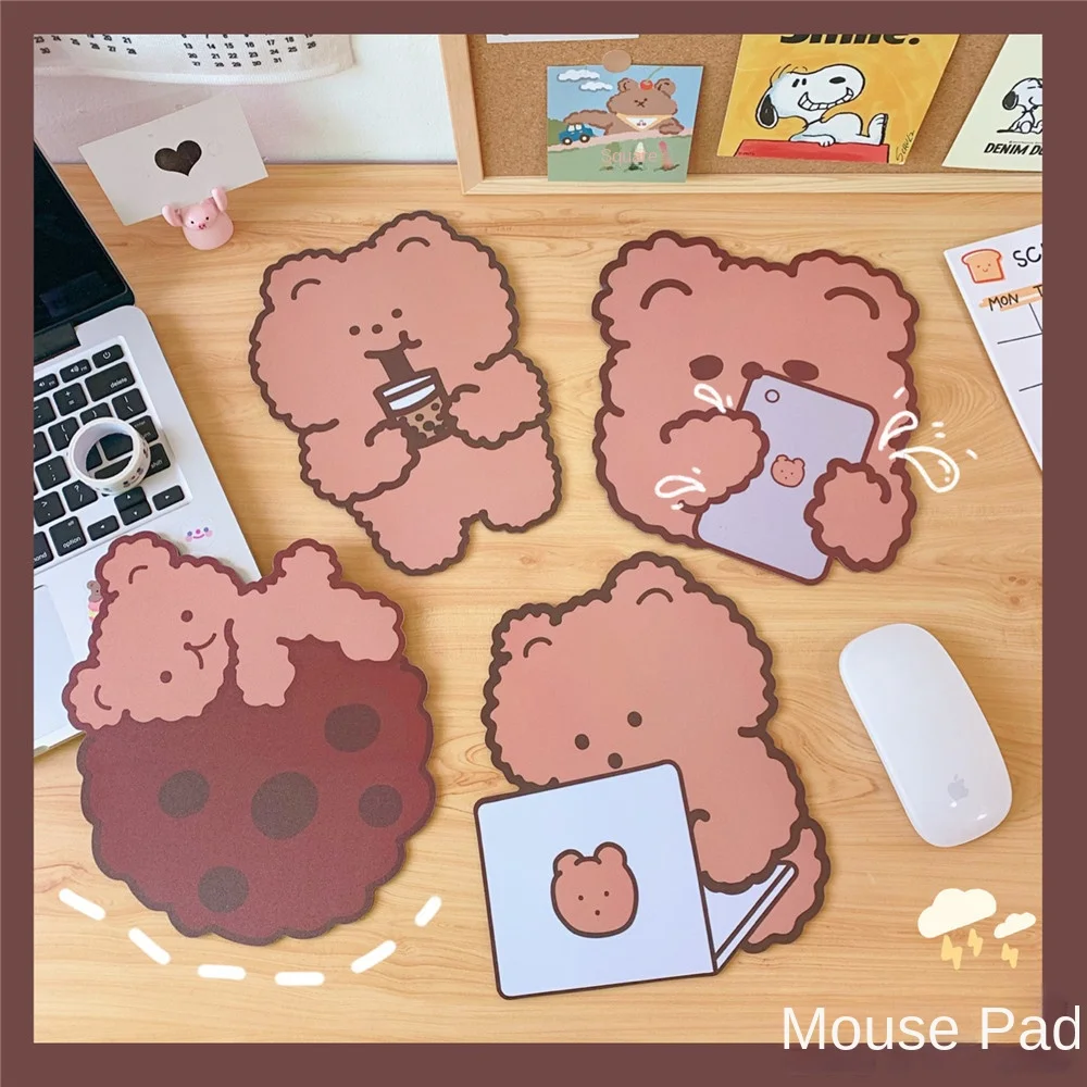 Creative Cartoon Cute Bear Mouse Pad Non-slip Mini Mouse Pad Soft Rubber Kawaii Desk Table Mat Office Home Supplies
Creative Cartoon Cute Bear Mouse Pad Non-slip Mini Mouse Pad Soft Rubber Kawaii Desk Table Mat Office Home Supplies