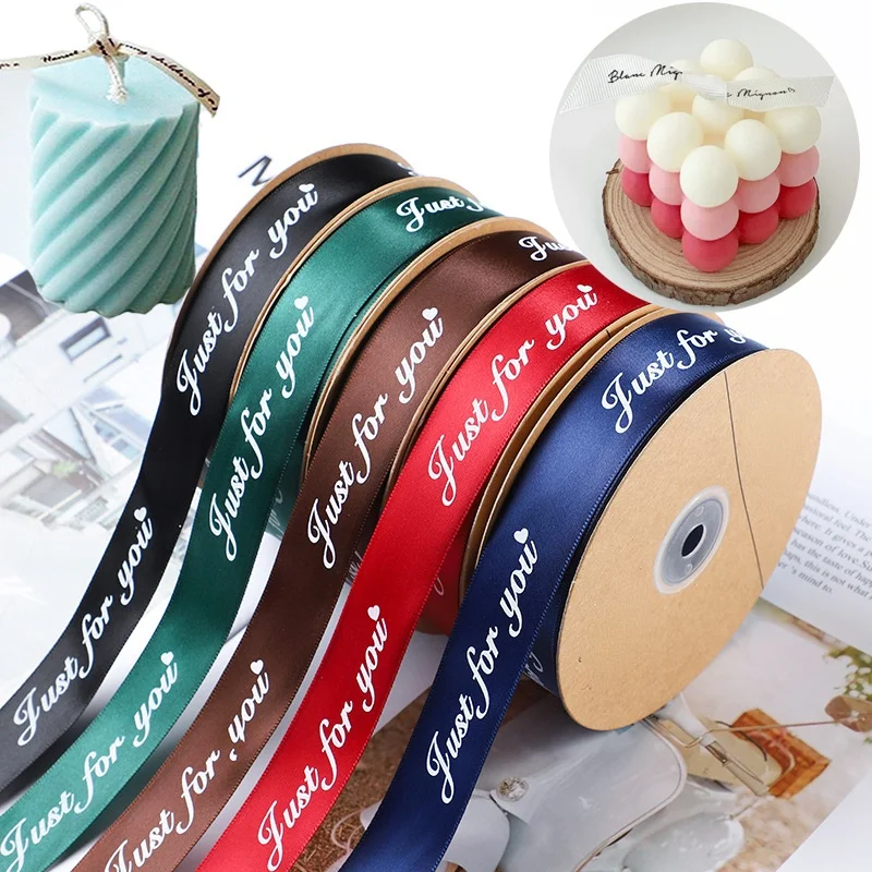 JUST FOR YOU Ribbon Polyester Belt Candle Decoration Plowers Cake Gift Bow Ribbon Packaging Material DIY Candle making Materials
JUST FOR YOU Ribbon Polyester Belt Candle Decoration Plowers Cake Gift Bow Ribbon Packaging Material DIY Candle making Materials