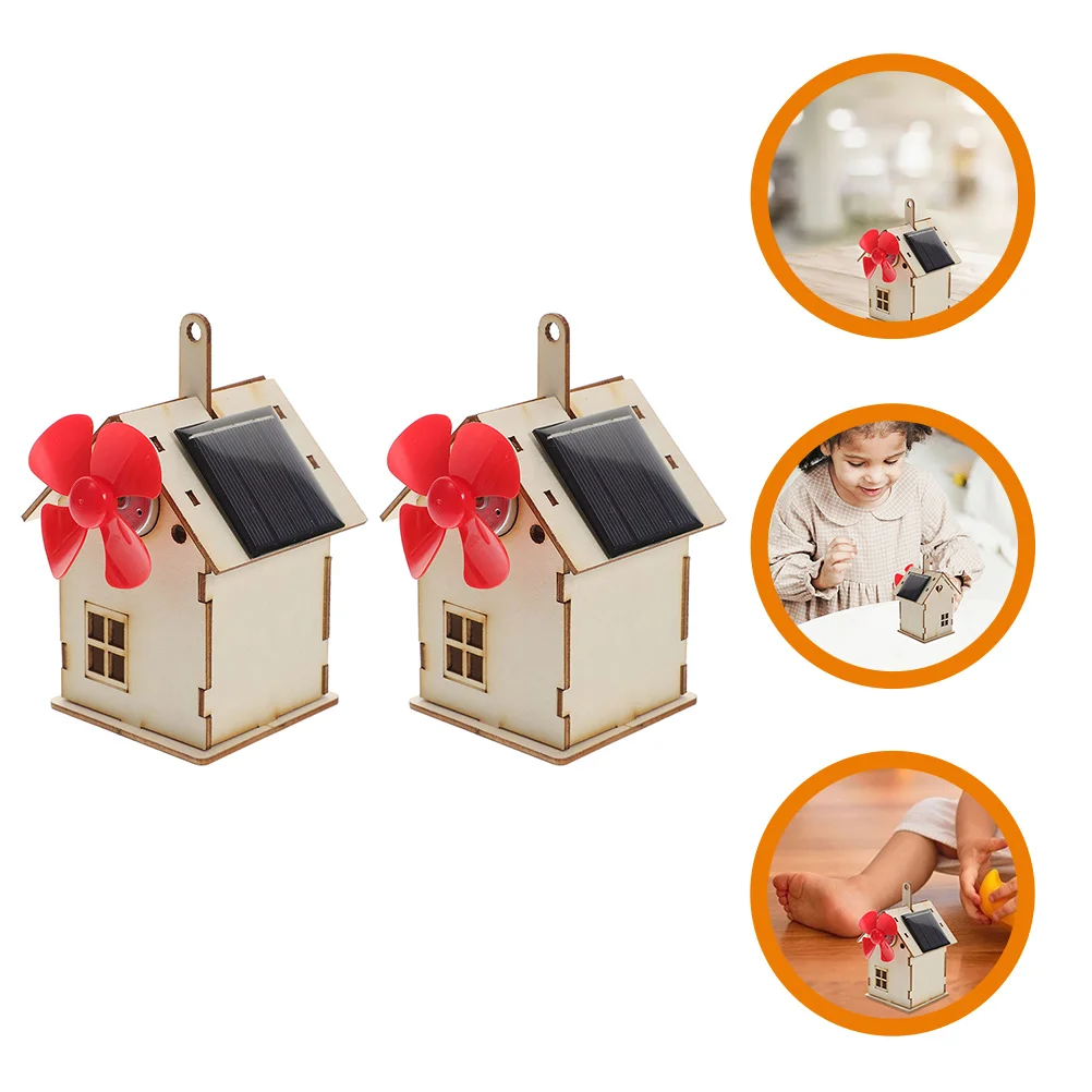 2 Sets of Solar Toy Solar Small House Assembly Toy Science Educational Birthday Gift for Kids
2 Sets of Solar Toy Solar Small House Assembly Toy Science Educational Birthday Gift for Kids