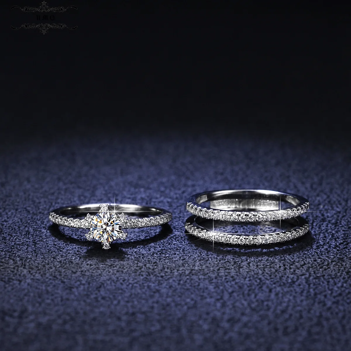 d Color Moissanite Diamond 925 Sterling Silver Ring Set 3 Pieces Engagement Wedding Jewelry Women Bridal Sets
d Color Moissanite Diamond 925 Sterling Silver Ring Set 3 Pieces Engagement Wedding Jewelry Women Bridal Sets