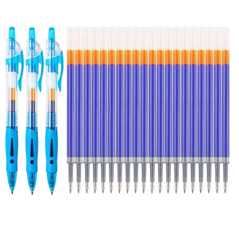 32PCS/lot 0.5mm Press Gel Pen Refill Set Black Blue Red Ink Maker Pens School Office Student Exam Writing Stationery
32PCS/lot 0.5mm Press Gel Pen Refill Set Black Blue Red Ink Maker Pens School Office Student Exam Writing Stationery
