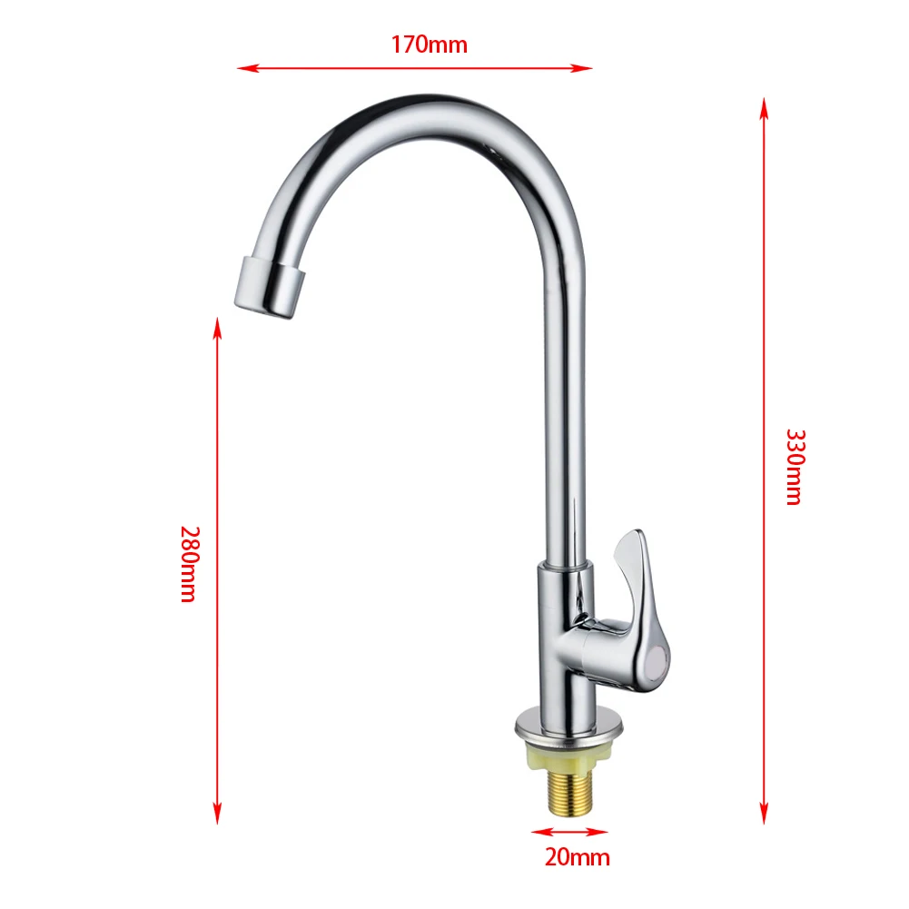 High Quality 1pcs Brand New Bathrooms Kitchens Kitchen Faucet Kitchen Fixtures 360° Rotation Hole Tap Kitchen Faucet
High Quality 1pcs Brand New Bathrooms Kitchens Kitchen Faucet Kitchen Fixtures 360° Rotation Hole Tap Kitchen Faucet