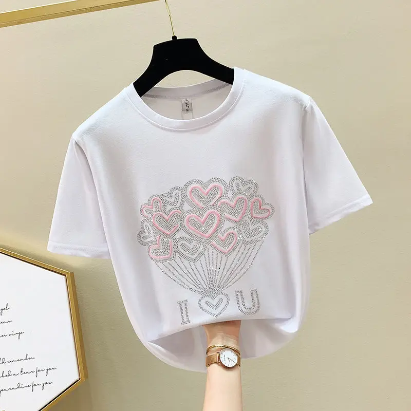 Летняя Корейская женская футболка с коротким рукавом, модная и простая футболка
Летняя Корейская женская футболка с коротким рукавом, модная и простая футболка
