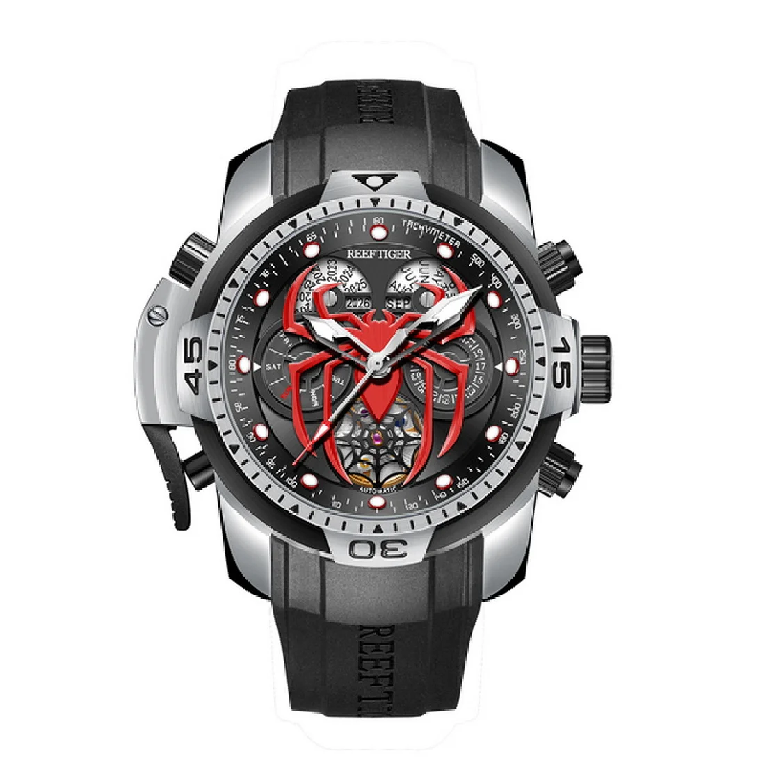 Reef Tiger Men Luxury Watch Sport Automatic Watches Mechanical Wristwatch 100M Waterproof Sapphire Luminous RGA3532 Multi Dial
Reef Tiger Men Luxury Watch Sport Automatic Watches Mechanical Wristwatch 100M Waterproof Sapphire Luminous RGA3532 Multi Dial