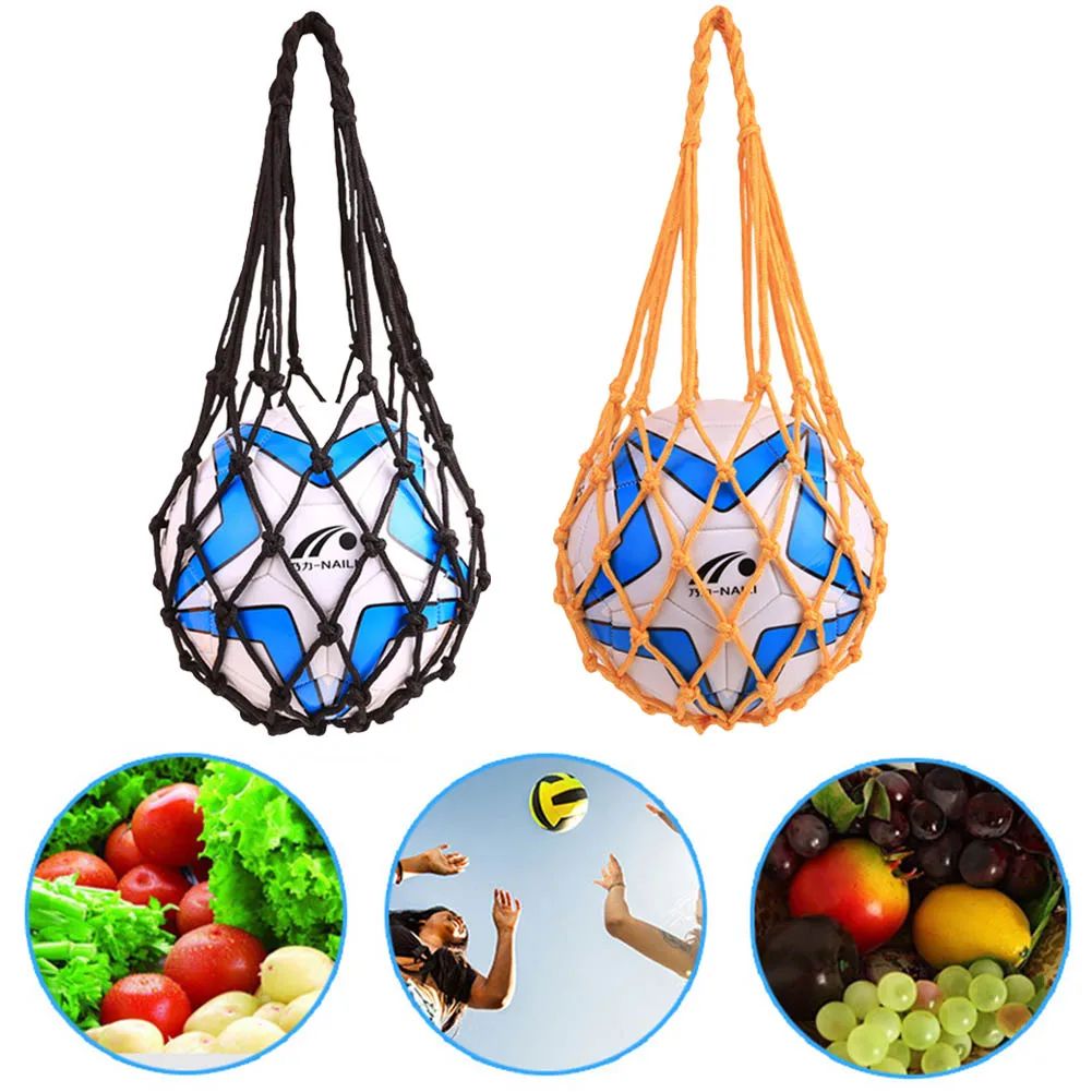Football Soccer Ball Net Bag Volleyball Basketball Carry Mesh Storage Pouch Black Yellow Ball Pocket Basketball Equipment
Football Soccer Ball Net Bag Volleyball Basketball Carry Mesh Storage Pouch Black Yellow Ball Pocket Basketball Equipment