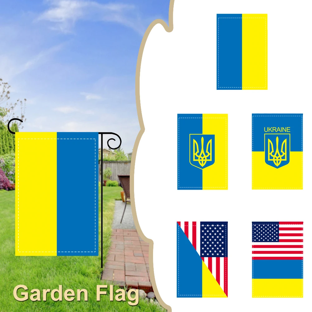 30x45cm Ukrainian Flag Polyester Courtyard Flag Decorative Flag Decorative Yard Flag Ukrainian Banner National Country Flag
30x45cm Ukrainian Flag Polyester Courtyard Flag Decorative Flag Decorative Yard Flag Ukrainian Banner National Country Flag