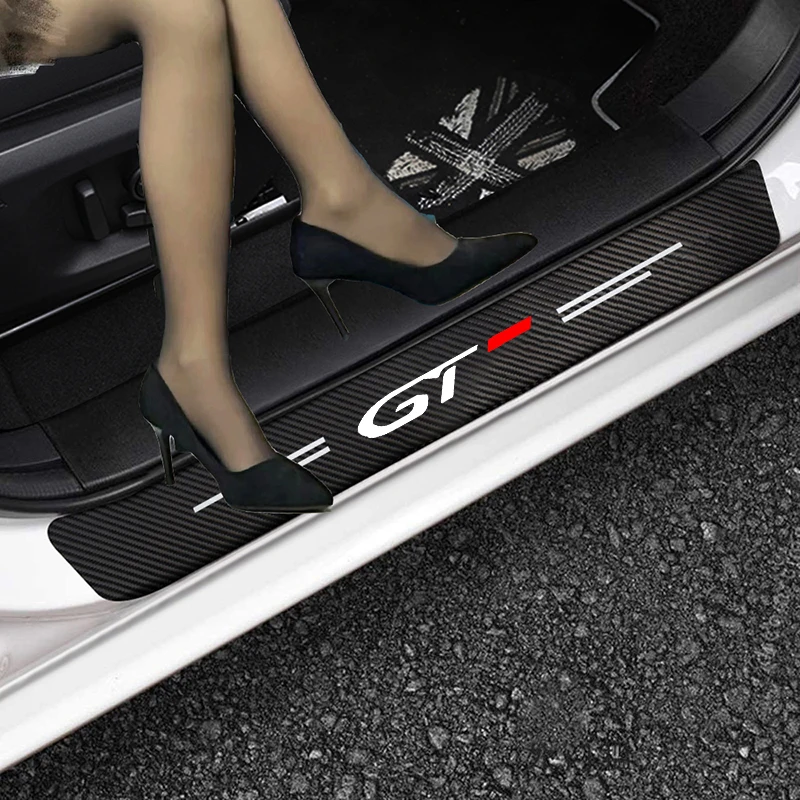 4pcs Car Carbon Fiber Sticker Auto Door Sill Stickers for Peugeot GT GTI GTLINE 206 208 307 308 2008 3008 106 108 306 206 208
4pcs Car Carbon Fiber Sticker Auto Door Sill Stickers for Peugeot GT GTI GTLINE 206 208 307 308 2008 3008 106 108 306 206 208