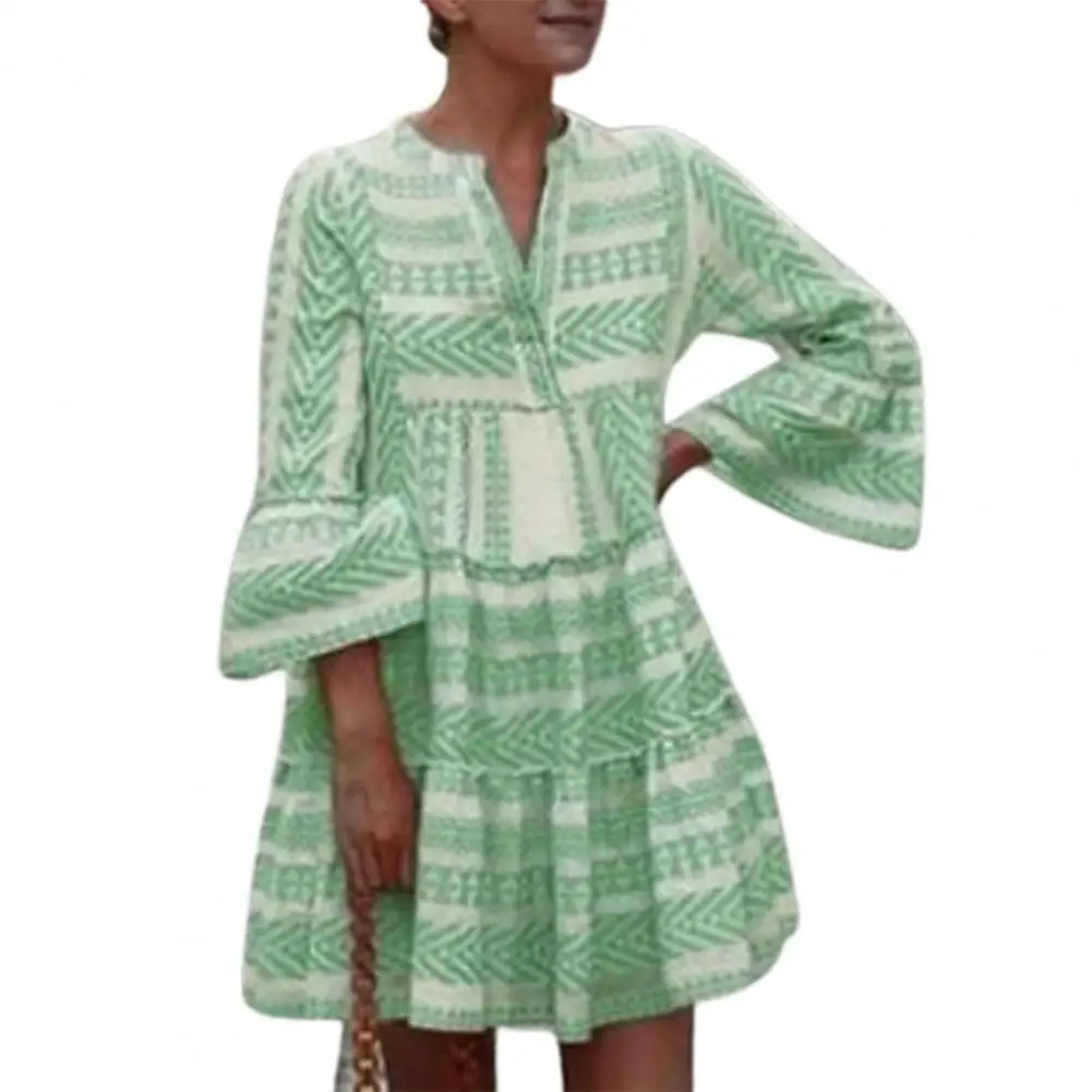 Популярное Мини-Платье милое женское платье в полоску с широким подолом ТРАПЕЦИЕВИДНОЕ ПЛАТЬЕ с расклешенным рукавом
Популярное Мини-Платье милое женское платье в полоску с широким подолом ТРАПЕЦИЕВИДНОЕ ПЛАТЬЕ с расклешенным рукавом