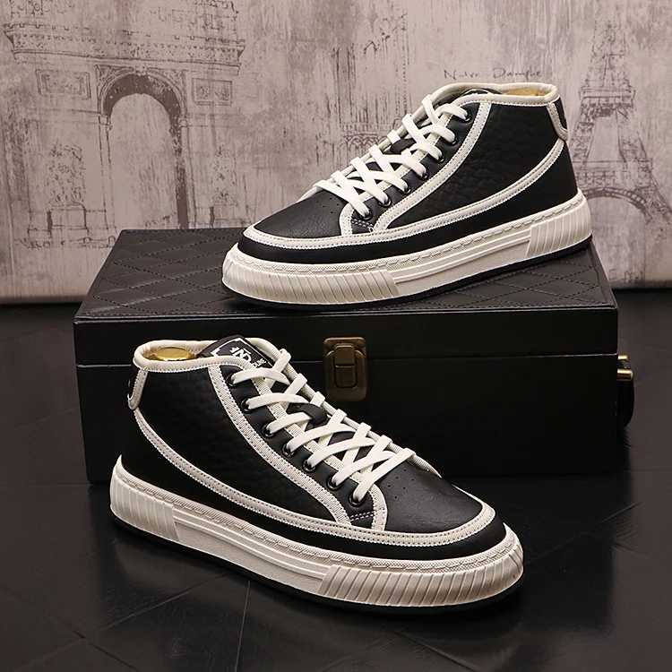 and Zhongbang spring men's shoes autumn new comfortable casual shoes versatile flat shoes student fashion high top board shoes
and Zhongbang spring men's shoes autumn new comfortable casual shoes versatile flat shoes student fashion high top board shoes