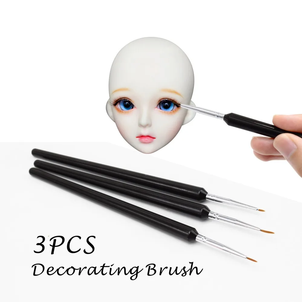 Face Mold Brush Set 3pcs/set Food Paint Sugar Craft Icing Cupcake Tools Dessert Pastry Baking Cake Decorating Tool
Face Mold Brush Set 3pcs/set Food Paint Sugar Craft Icing Cupcake Tools Dessert Pastry Baking Cake Decorating Tool