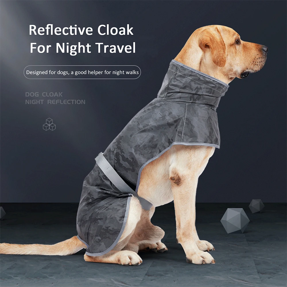 Reflective Cape Large Pet Dog Coat Dog Clothes Winter with Seat Belt For Small Medium Large Dogs Chihuahua French Bulldog Suit
Reflective Cape Large Pet Dog Coat Dog Clothes Winter with Seat Belt For Small Medium Large Dogs Chihuahua French Bulldog Suit