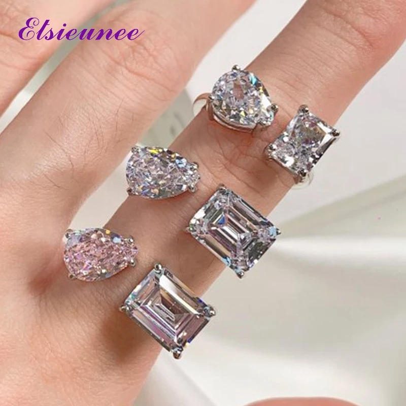 Кольцо ELSIEUNEE из серебра 100% пробы с изумрудом и сапфиром из высокоуглеродистого сплава
Кольцо ELSIEUNEE из серебра 100% пробы с изумрудом и сапфиром из высокоуглеродистого сплава