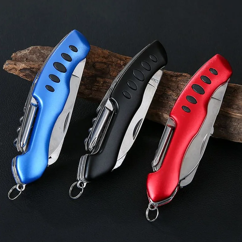 Multifunctional Army Knife Outdoor 11-In-1 Knife Camping Portable Folding Emergency Combination Tool Fruit Army Knife
Multifunctional Army Knife Outdoor 11-In-1 Knife Camping Portable Folding Emergency Combination Tool Fruit Army Knife