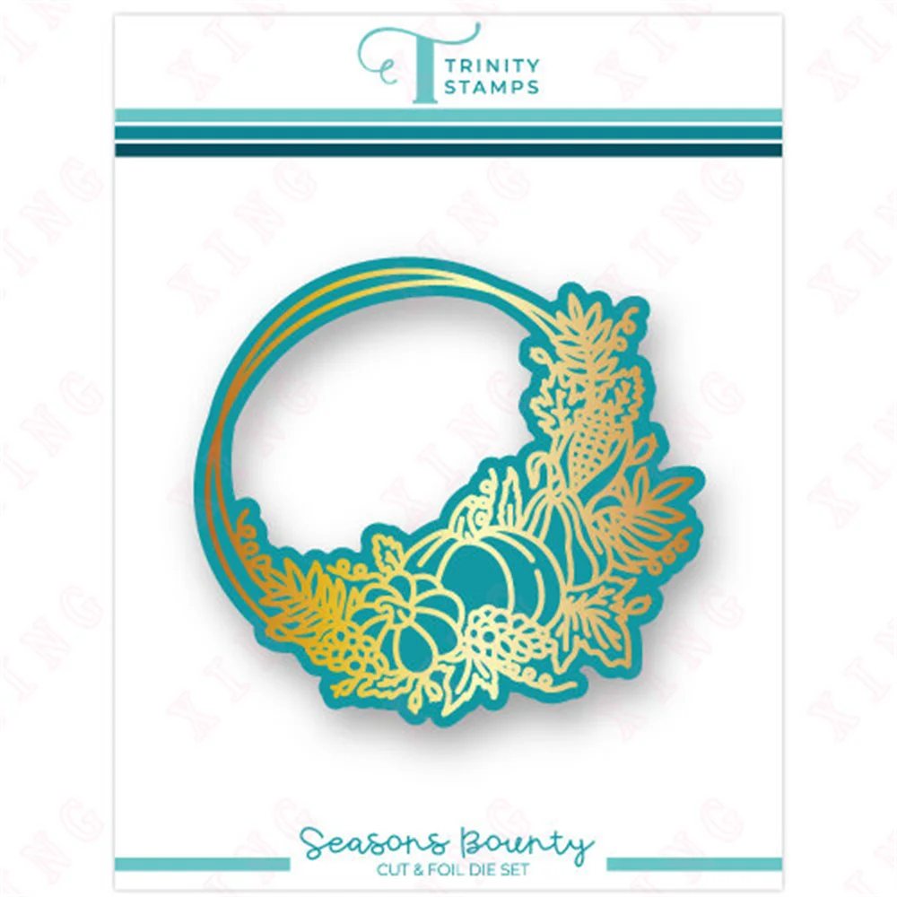2022 Newest Metal Cutting Dies Scrapbook Paper Decoration Embossing Molds Diy Handmade Craft Blade Punch Seasons Bounty Hot foil
2022 Newest Metal Cutting Dies Scrapbook Paper Decoration Embossing Molds Diy Handmade Craft Blade Punch Seasons Bounty Hot foil