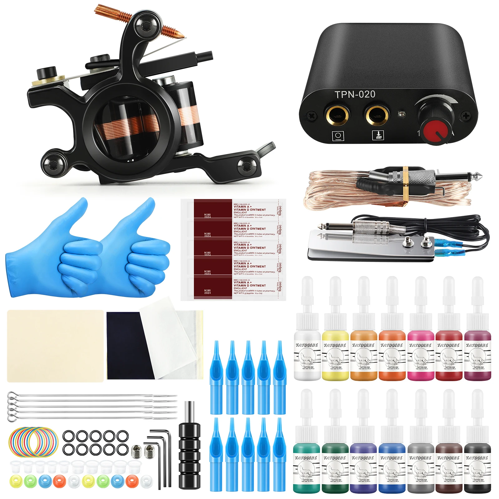 Tatooine Tattoo Kit for Beginners Coil Tattoo Machine Kit Complete Tattoo Gun Kit 
Tatooine Tattoo Kit for Beginners Coil Tattoo Machine Kit Complete Tattoo Gun Kit