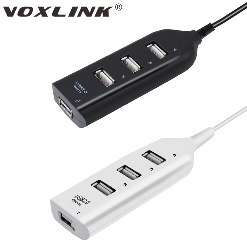 VOXLINK 4 Port USB HUB 2.0 Converter Plug and Play HUB 2.0 Micro USB Adapter For Laptop Desktop Computers Macbook Air Multiple
VOXLINK 4 Port USB HUB 2.0 Converter Plug and Play HUB 2.0 Micro USB Adapter For Laptop Desktop Computers Macbook Air Multiple