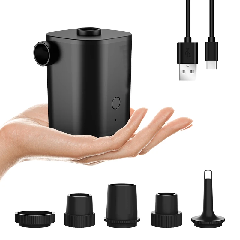 Outdoor Mini Air Pump For Mattress Mat Camping Portable Electric Inflator USB Charging For Pillow Swimming Ring Inflatable Boat
Outdoor Mini Air Pump For Mattress Mat Camping Portable Electric Inflator USB Charging For Pillow Swimming Ring Inflatable Boat