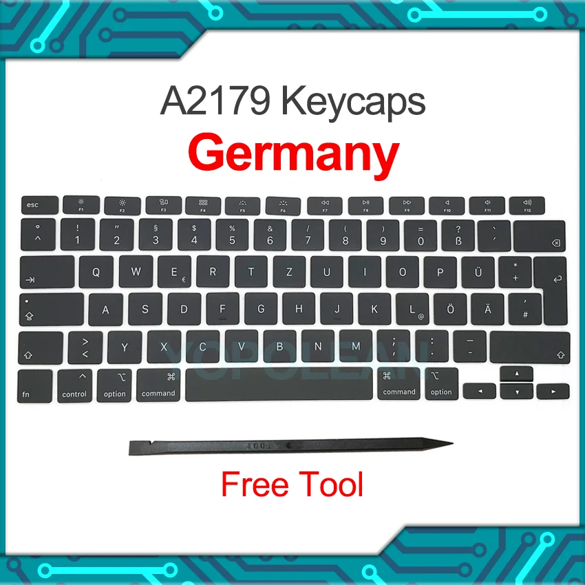 Laptop A2179 Keycaps Keys key Cap Keyboards Scissor Repair Replacement for Macbook Air Retina 13" A2179 Germany 2020 Year
Laptop A2179 Keycaps Keys key Cap Keyboards Scissor Repair Replacement for Macbook Air Retina 13" A2179 Germany 2020 Year