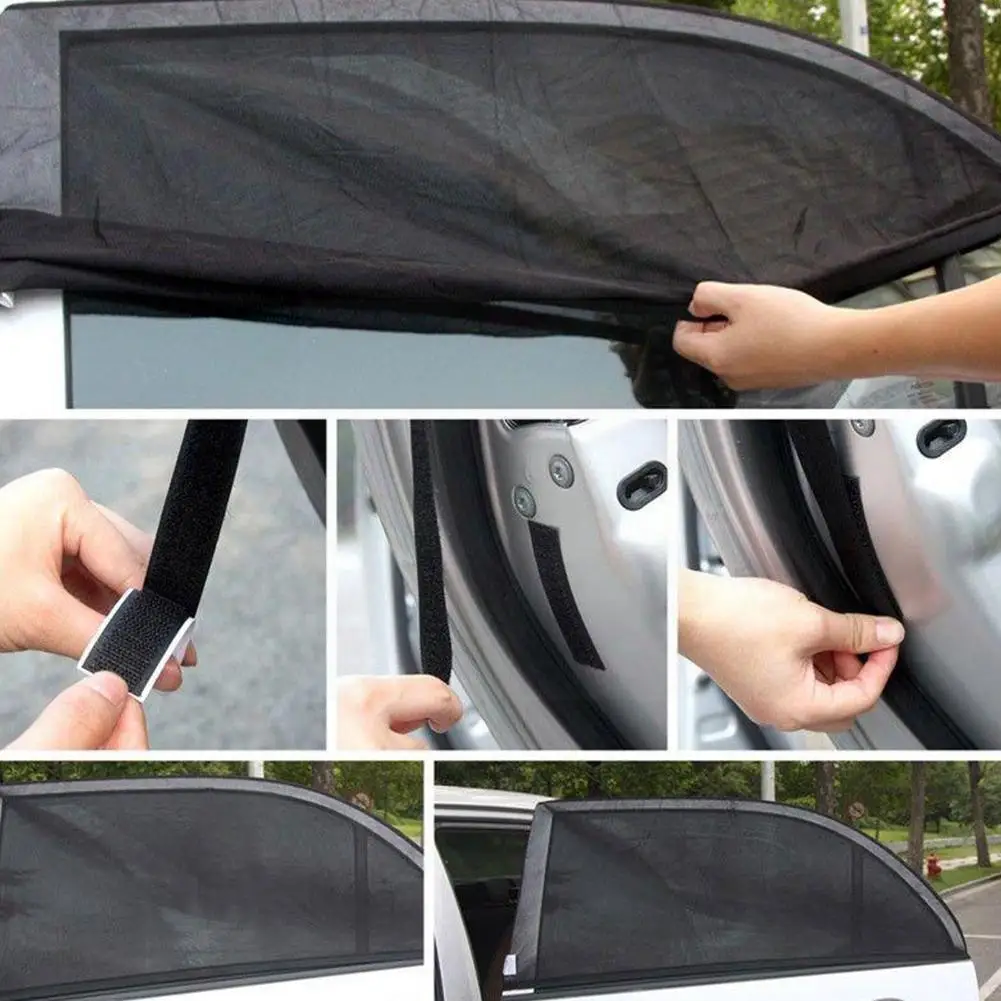 Car Sun Shade Side Window Sunshade Cover Mesh Cover Anti-mosquito Fabric UV Curtain Sunshade Insulation Protector K8J5 
Car Sun Shade Side Window Sunshade Cover Mesh Cover Anti-mosquito Fabric UV Curtain Sunshade Insulation Protector K8J5