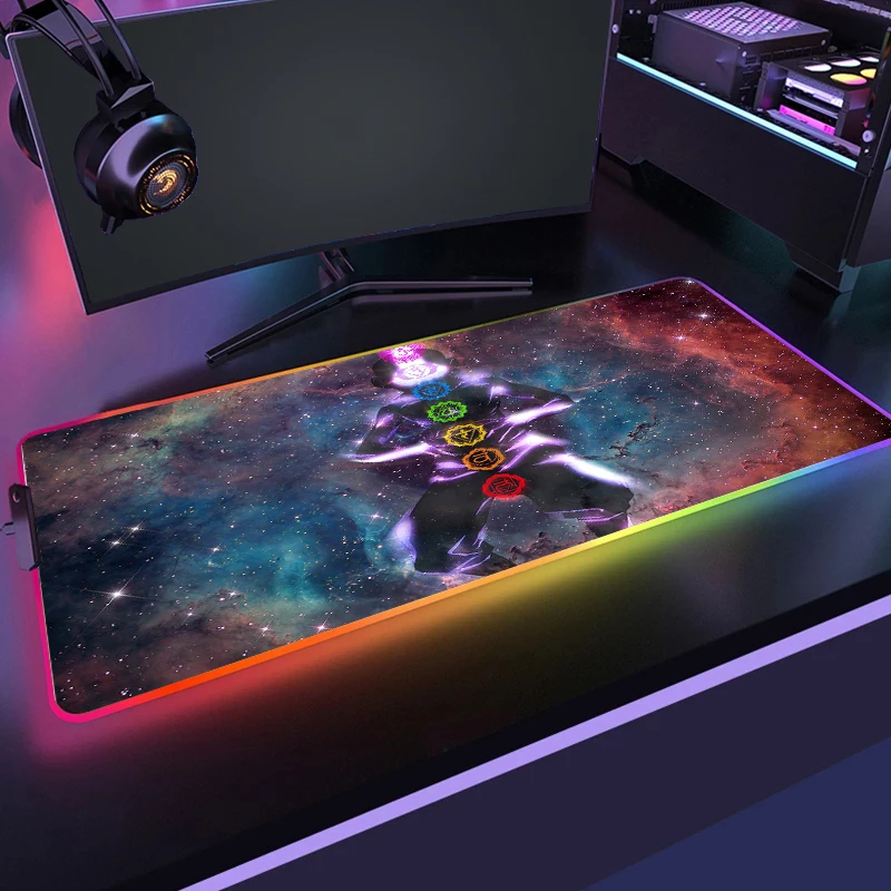 Avatar The Last Airbender RGB Mousepad Anime Mouse Pad LED Glowing Mouse Mats Rubber Computer Mausepad Game Deskmats 100x50CM
Avatar The Last Airbender RGB Mousepad Anime Mouse Pad LED Glowing Mouse Mats Rubber Computer Mausepad Game Deskmats 100x50CM
